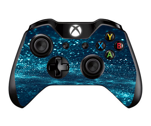  Blue Nebula Meteor Shower Microsoft Xbox One Controller Skin