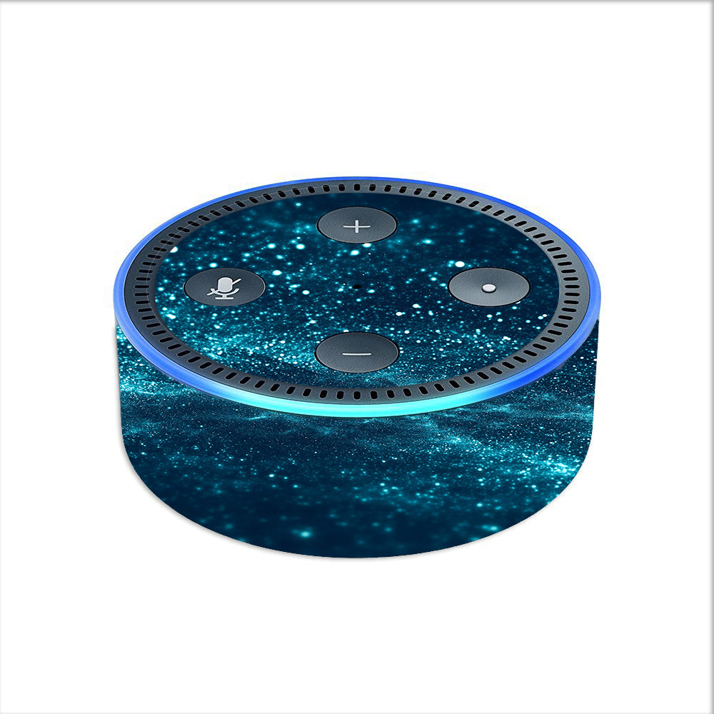  Blue Nebula Meteor Shower Amazon Echo Dot 2nd Gen Skin