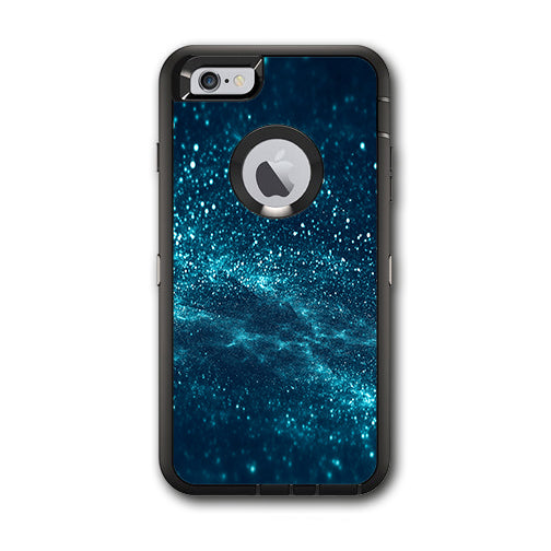  Blue Nebula Meteor Shower Otterbox Defender iPhone 6 PLUS Skin