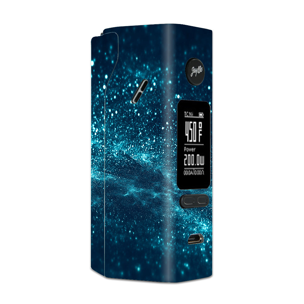  Blue Nebula Meteor Shower Wismec Reuleaux RX 2/3 combo kit Skin