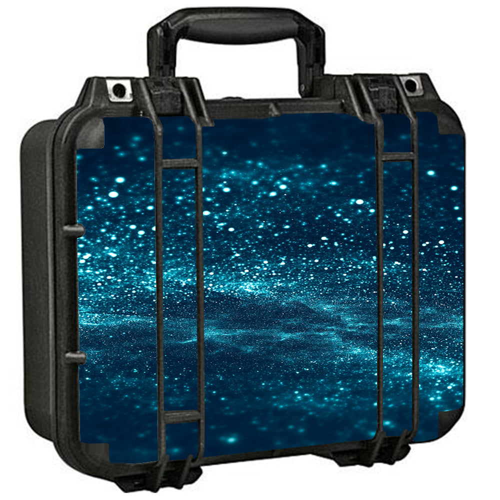  Blue Nebula Meteor Shower Pelican Case 1400 Skin