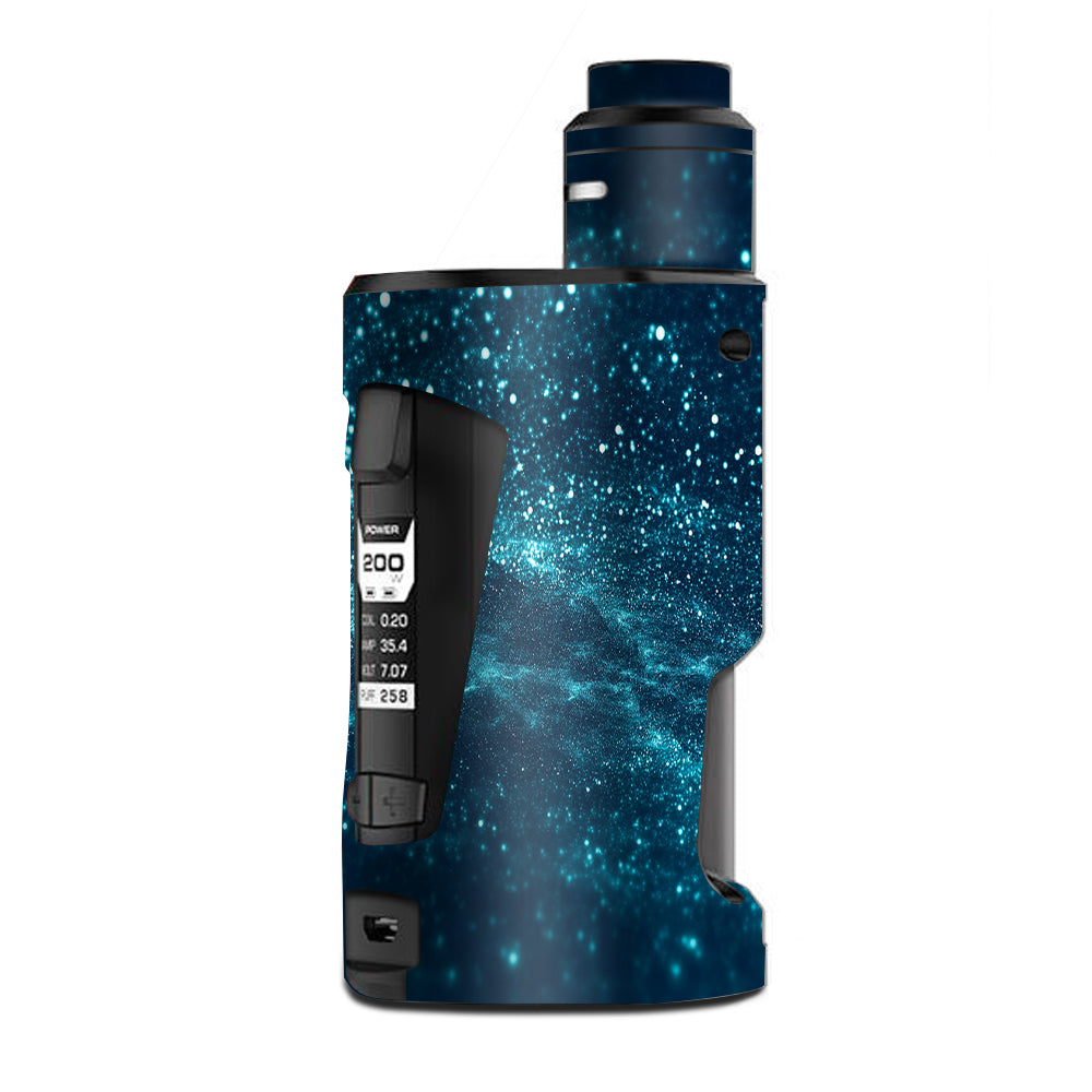  Blue Nebula Meteor Shower G Box Squonk Geek Vape Skin
