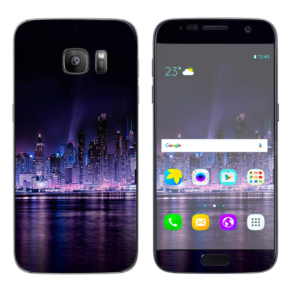  Manhattan Skyline Samsung Galaxy S7 Skin