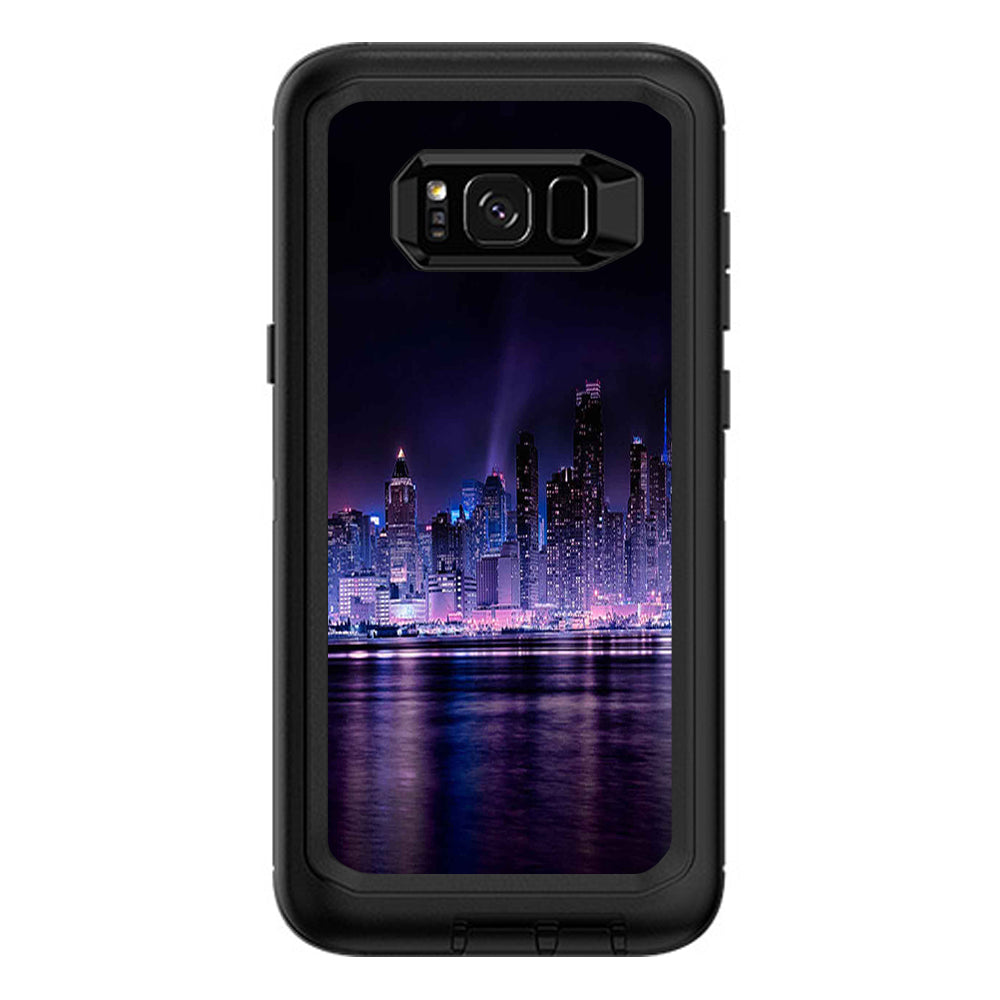  Manhattan Skyline Otterbox Defender Samsung Galaxy S8 Plus Skin