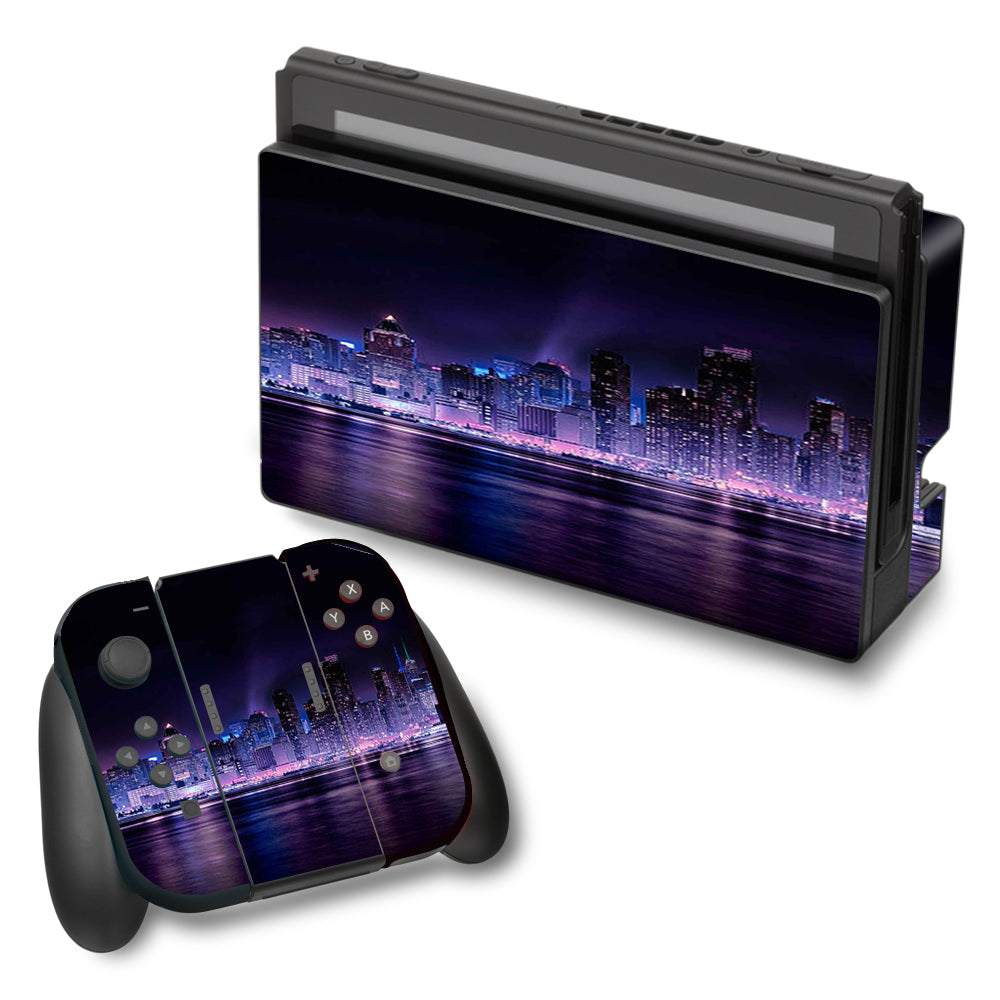  Manhattan Skyline Nintendo Switch Skin