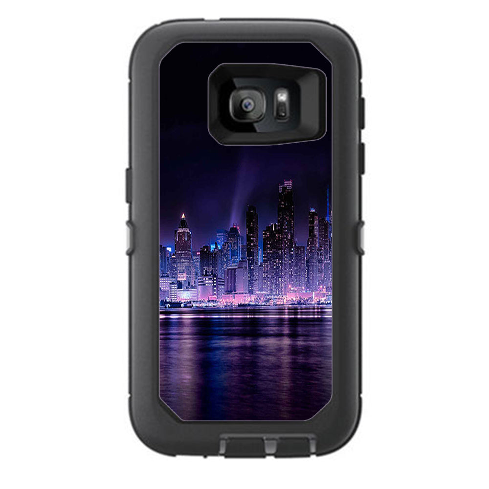  Manhattan Skyline Otterbox Defender Samsung Galaxy S7 Skin