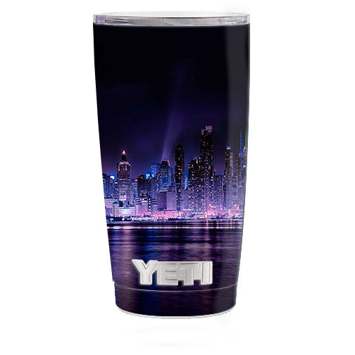  Manhattan Skyline Yeti 20oz Rambler Tumbler Skin