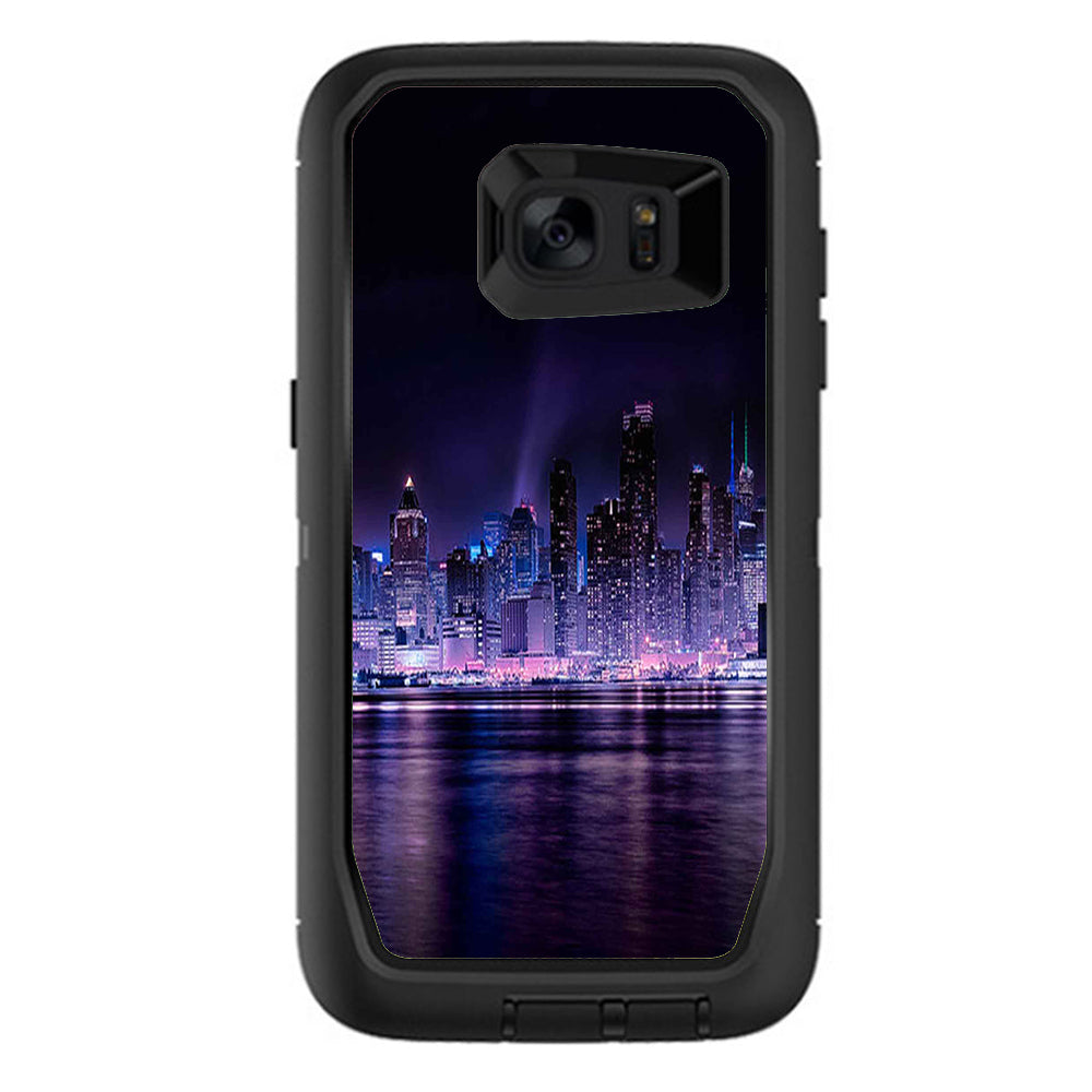  Manhattan Skyline Otterbox Defender Samsung Galaxy S7 Edge Skin