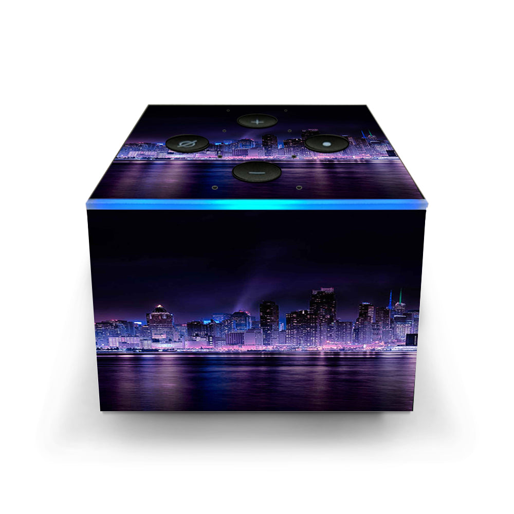  Manhattan Skyline Amazon Fire TV Cube Skin