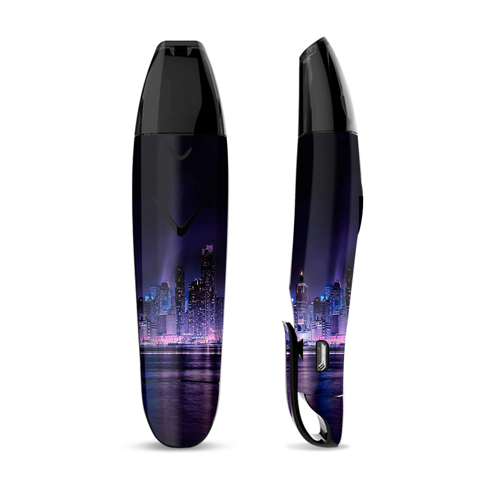 Skin Decal Vinyl Wrap for Suorin Vagon  Vape / Manhattan Skyline