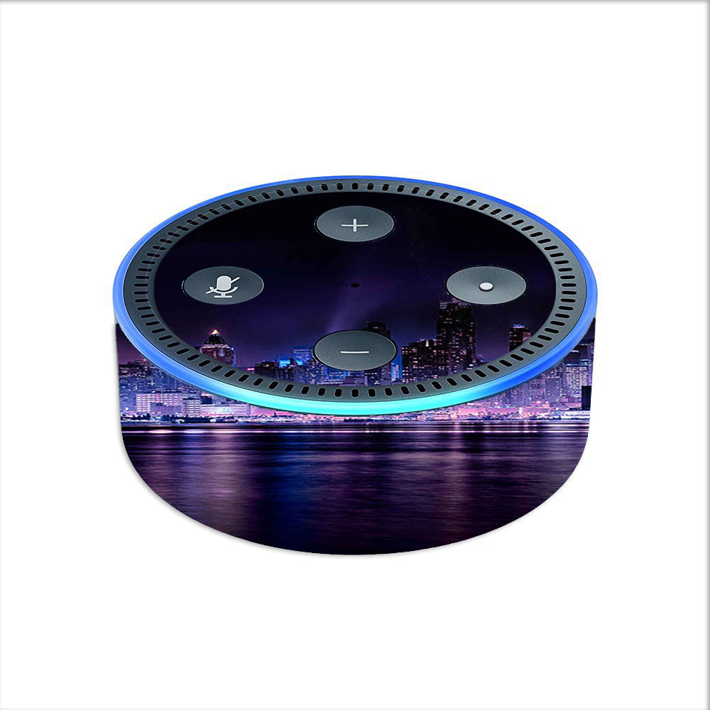  Manhattan Skyline Amazon Echo Dot 2nd Gen Skin