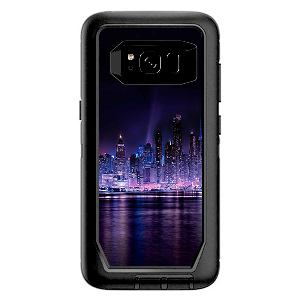  Manhattan Skyline Otterbox Defender Samsung Galaxy S8 Skin