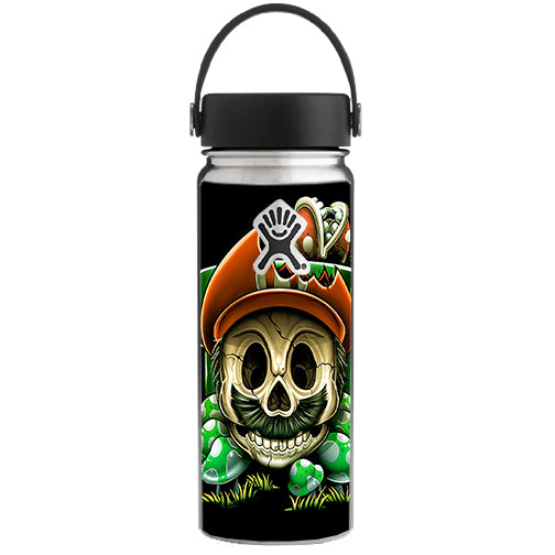  Gangster Mario Face Hydroflask 18oz Wide Mouth Skin