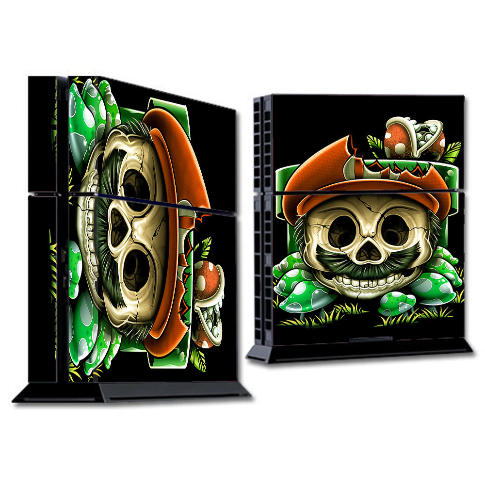 Gangster Mario Face Sony Playstation PS4 Skin