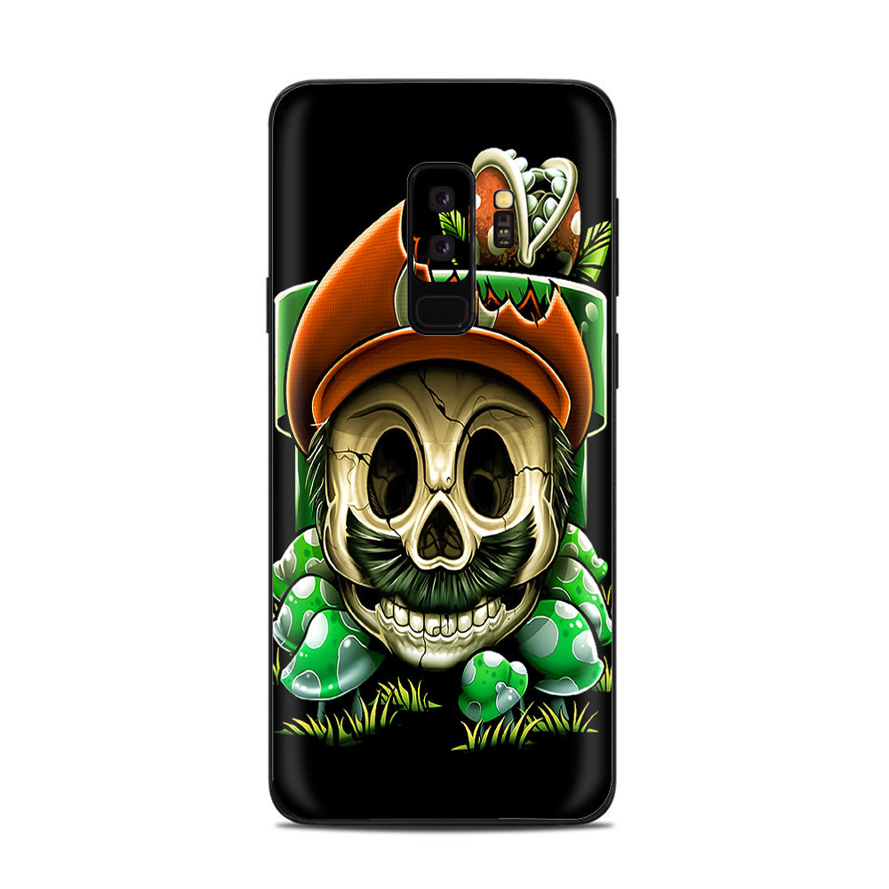  Gangster Mario Face Samsung Galaxy S9 Plus Skin