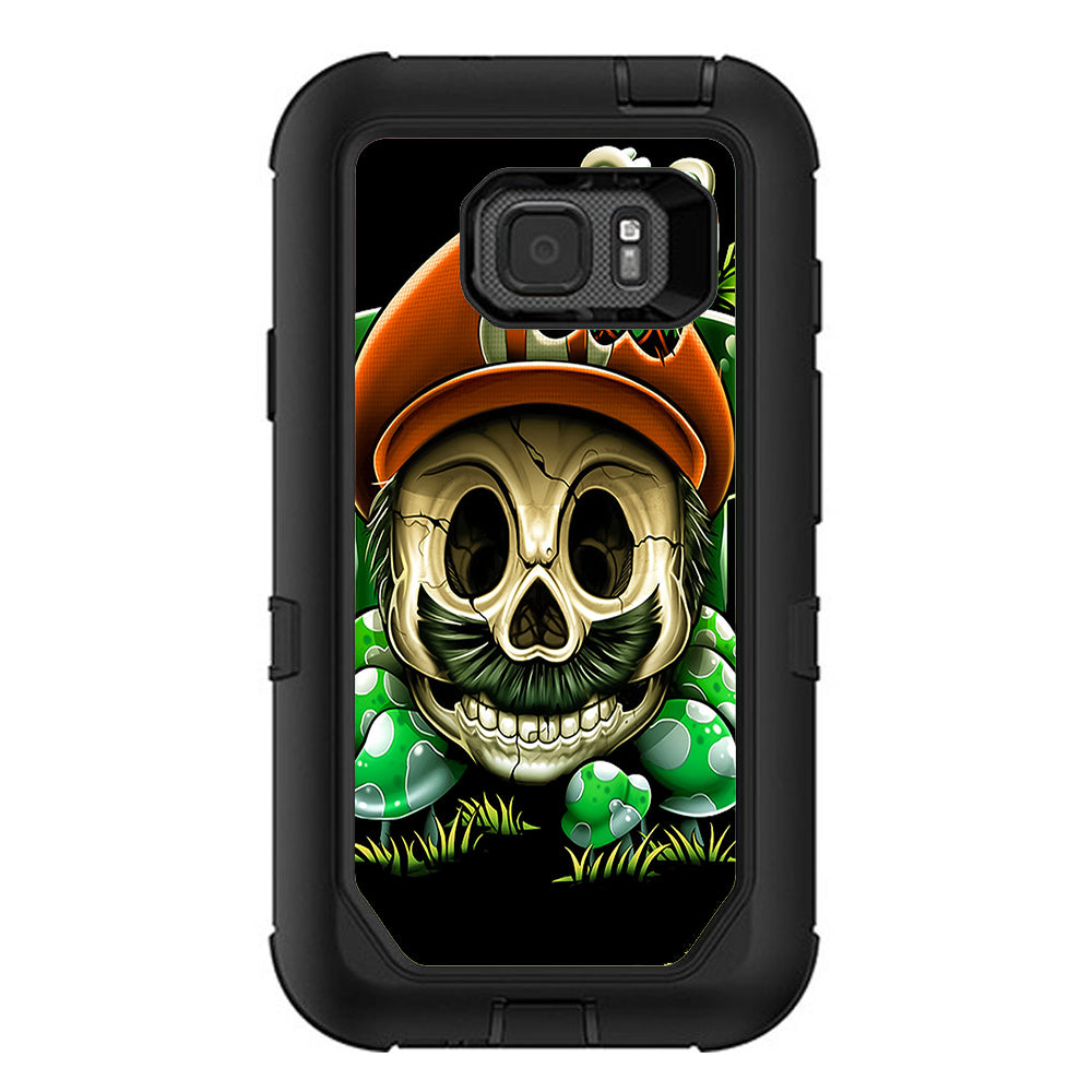  Gangster Mario Face Otterbox Defender Samsung Galaxy S7 Active Skin