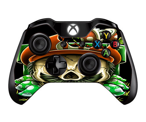  Gangster Mario Face Microsoft Xbox One Controller Skin