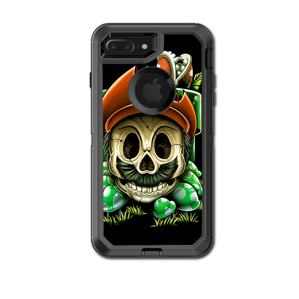  Gangster Mario Face Otterbox Defender iPhone 7+ Plus or iPhone 8+ Plus Skin