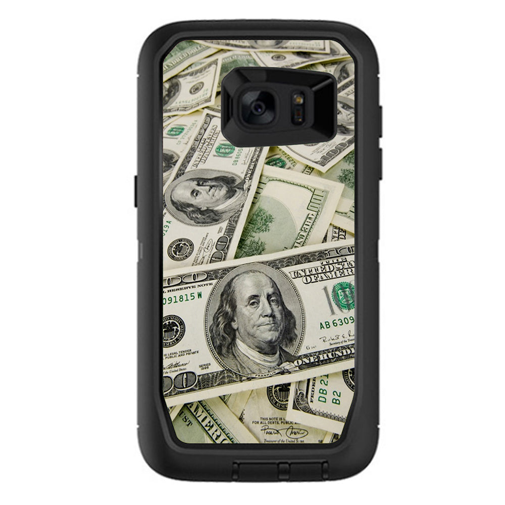  Cash Money, Benjamins Otterbox Defender Samsung Galaxy S7 Edge Skin