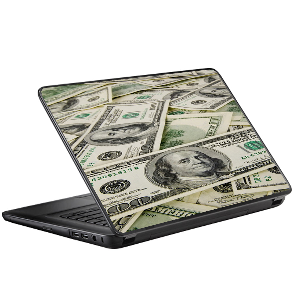  Cash Money, Benjamins Universal 13 to 16 inch wide laptop Skin