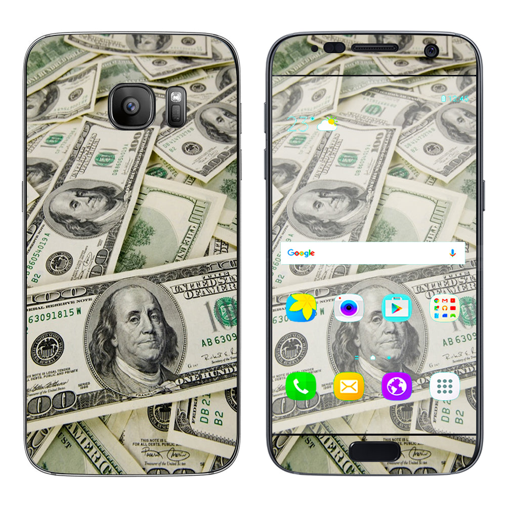  Cash Money, Benjamins Samsung Galaxy S7 Skin