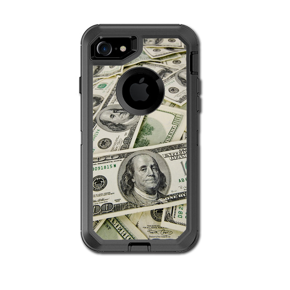  Cash Money, Benjamins Otterbox Defender iPhone 7 or iPhone 8 Skin