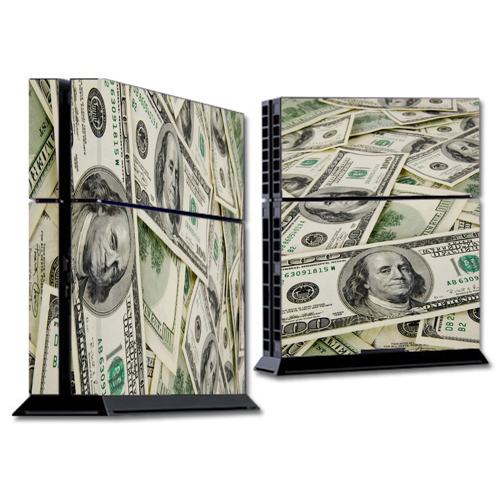  Cash Money, Benjamins Sony Playstation PS4 Skin