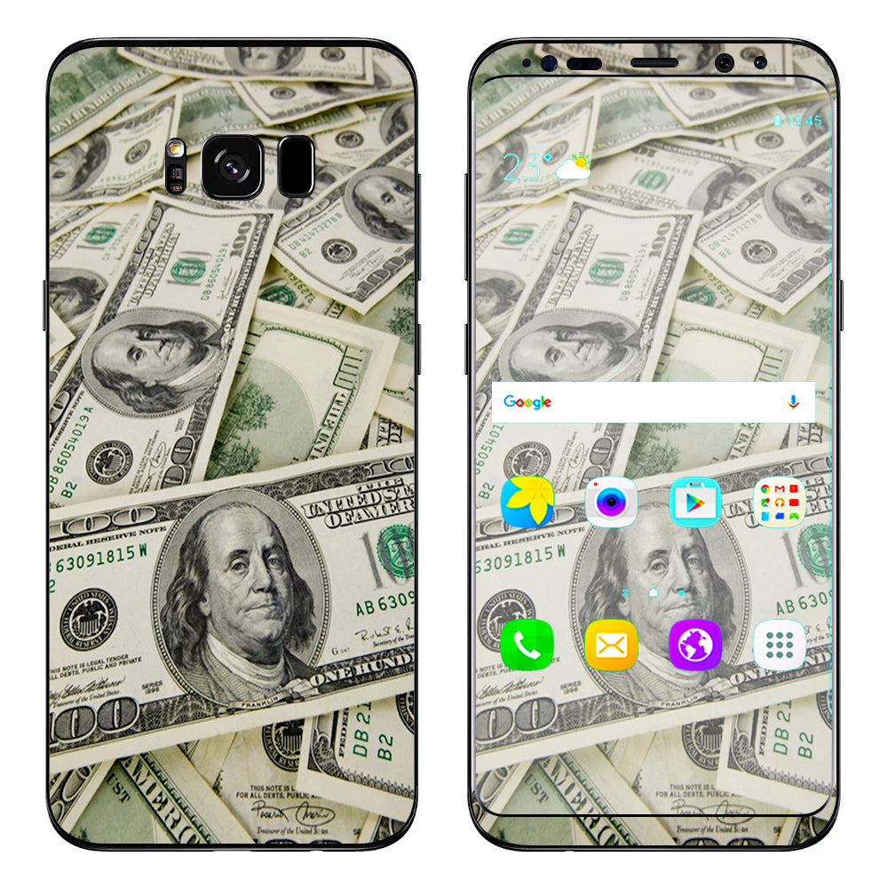  Cash Money, Benjamins Samsung Galaxy S8 Skin