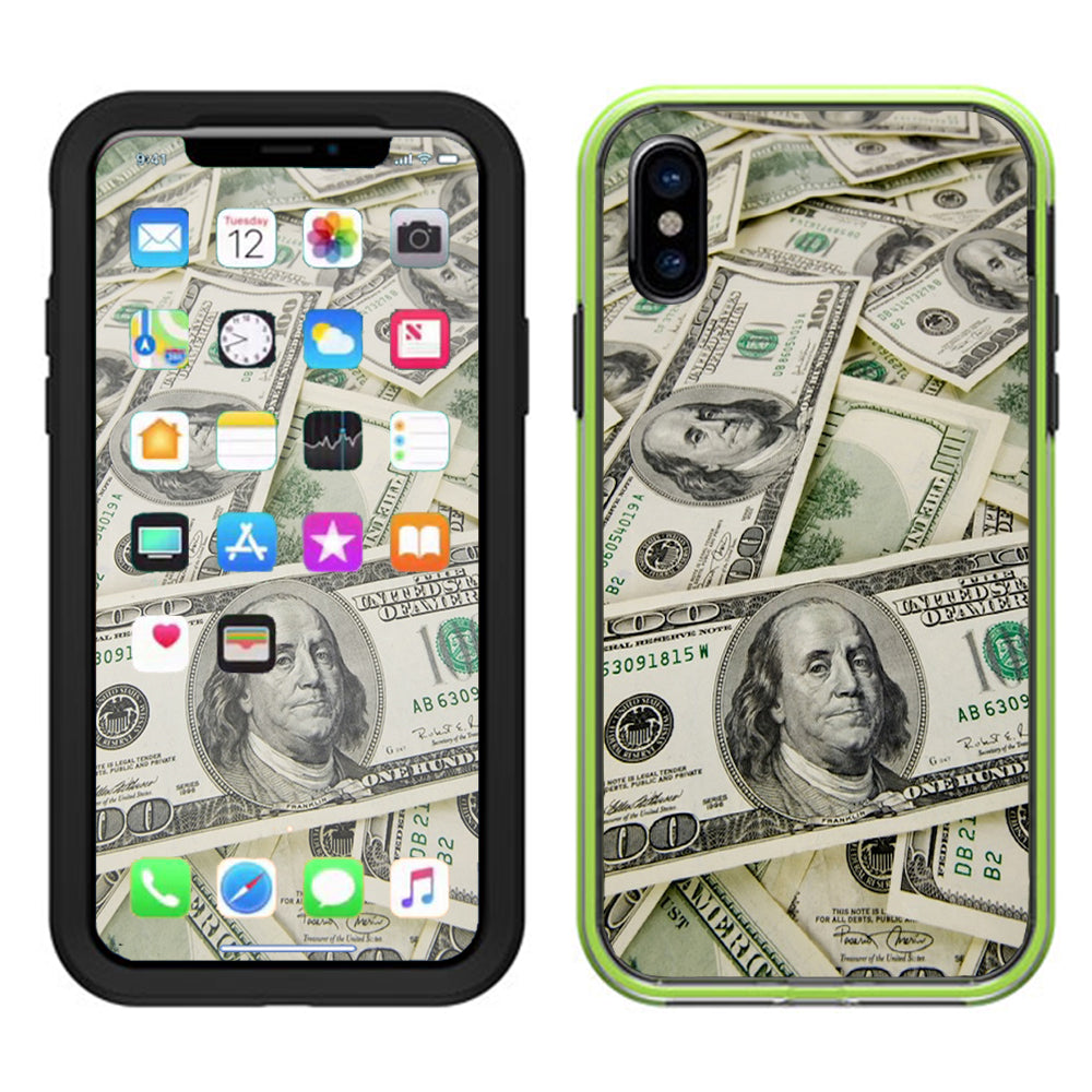  Cash Money, Benjamins Lifeproof Slam Case iPhone X Skin