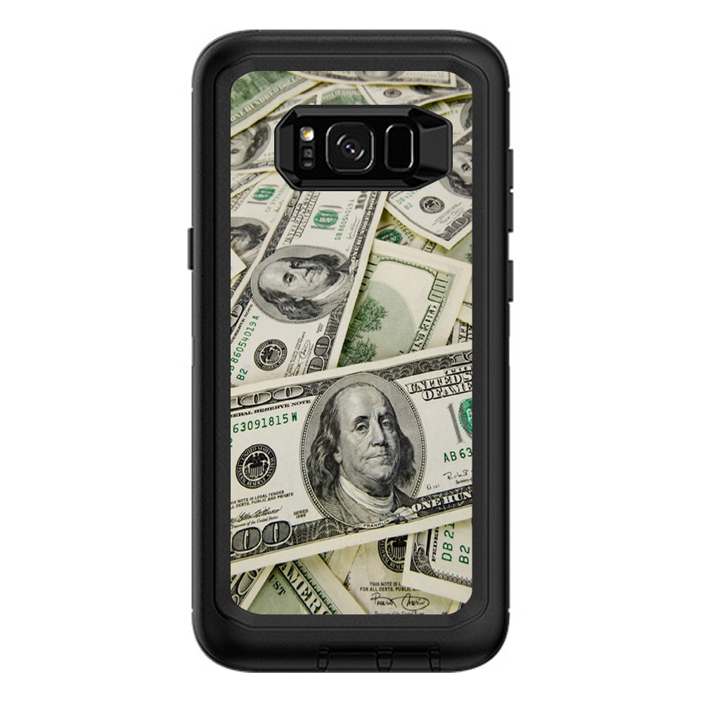 Cash Money, Benjamins Otterbox Defender Samsung Galaxy S8 Plus Skin