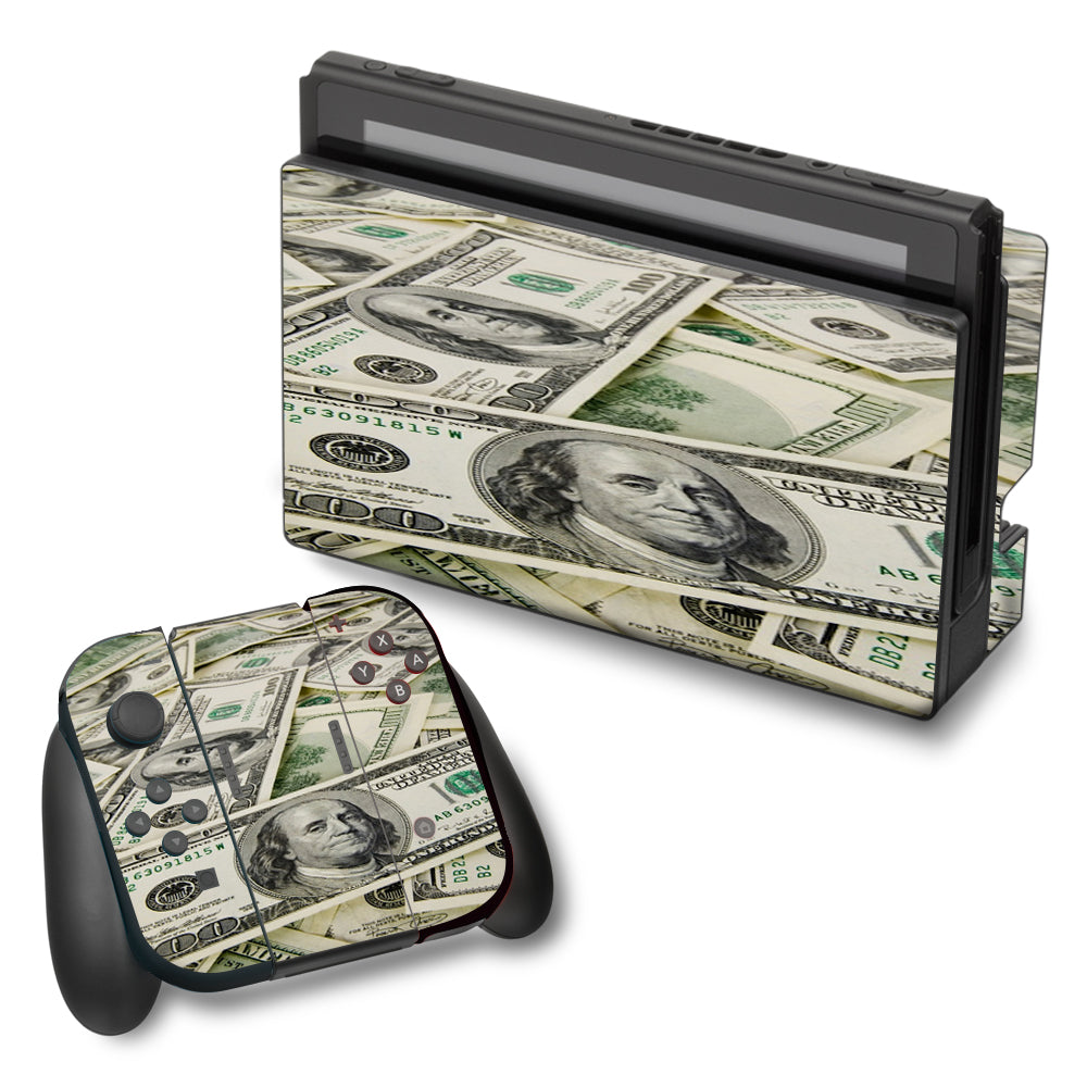  Cash Money, Benjamins Nintendo Switch Skin