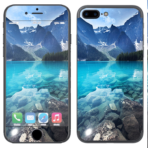  Mountain Lake, Clear Water Apple  iPhone 7+ Plus / iPhone 8+ Plus Skin