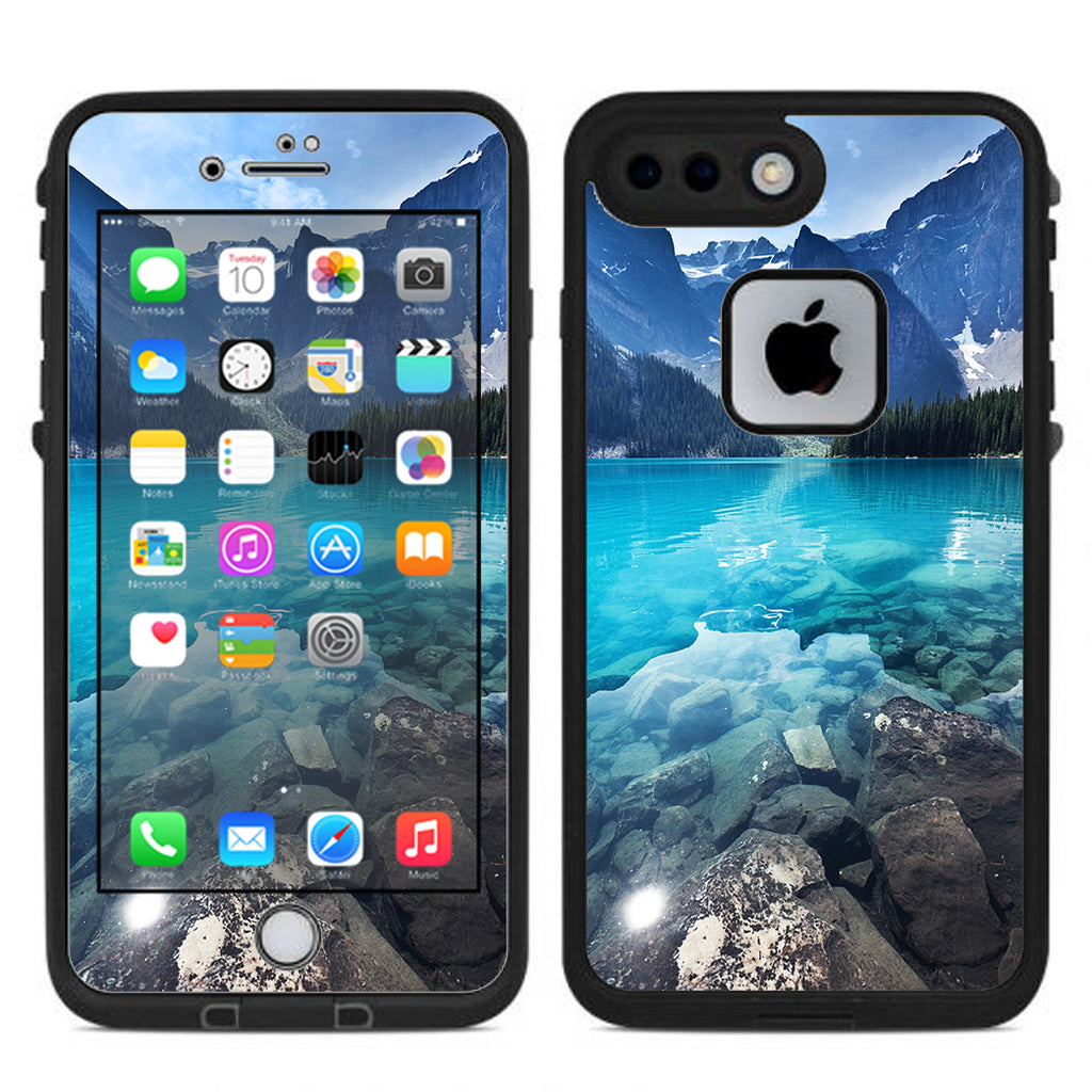  Mountain Lake, Clear Water Lifeproof Fre iPhone 7 Plus or iPhone 8 Plus Skin