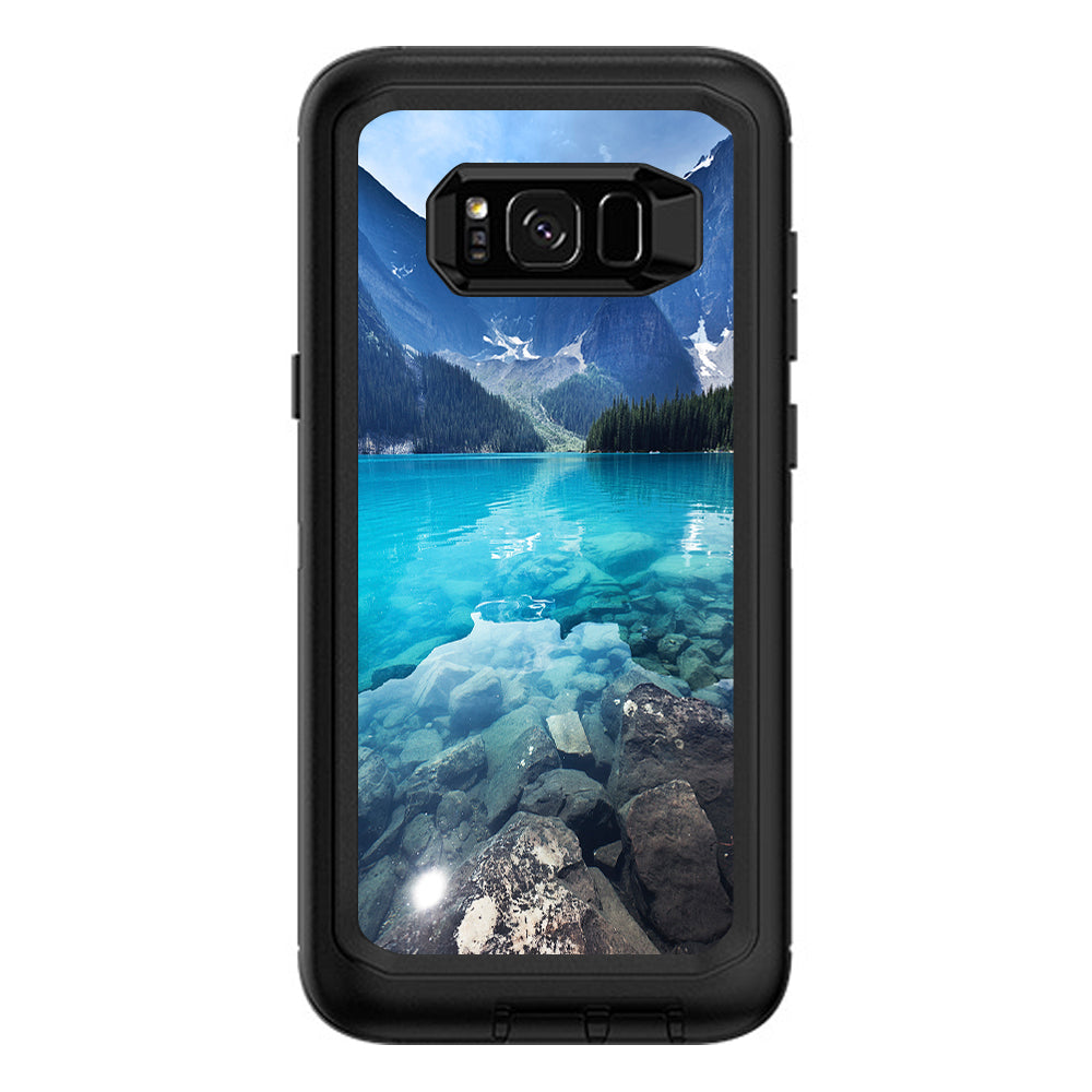  Mountain Lake, Clear Water Otterbox Defender Samsung Galaxy S8 Plus Skin