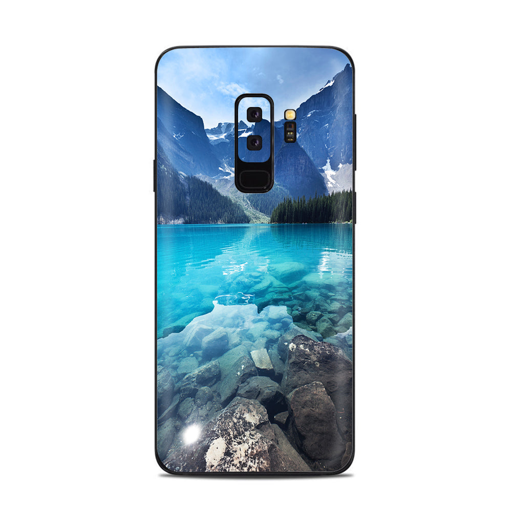  Mountain Lake, Clear Water Samsung Galaxy S9 Plus Skin