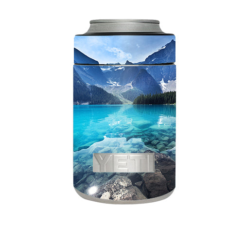  Mountain Lake, Clear Water Yeti Rambler Colster Skin