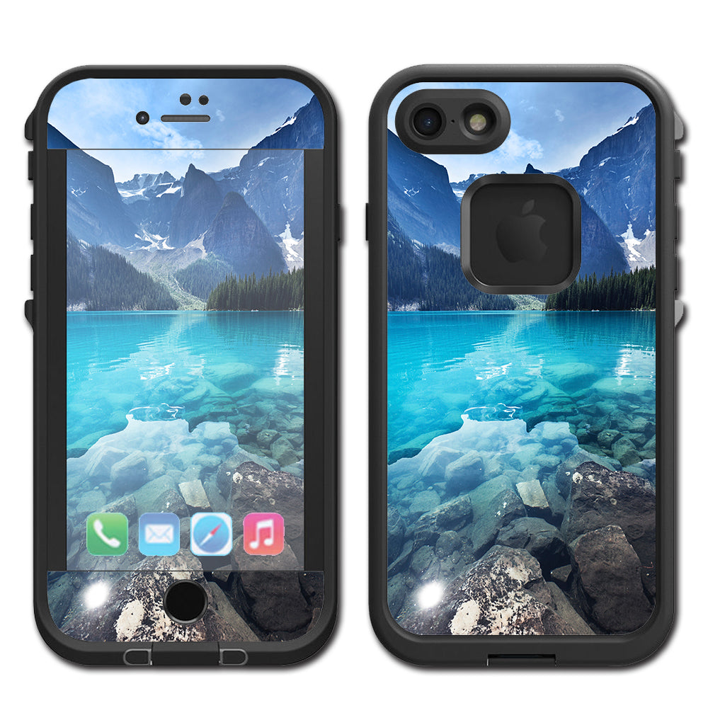  Mountain Lake, Clear Water Lifeproof Fre iPhone 7 or iPhone 8 Skin
