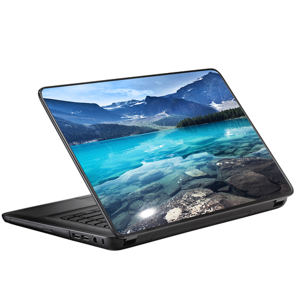  Mountain Lake, Clear Water Universal 13 to 16 inch wide laptop Skin