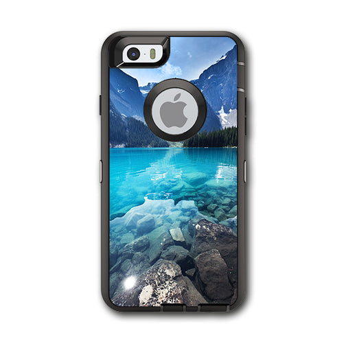  Mountain Lake, Clear Water Otterbox Defender iPhone 6 Skin