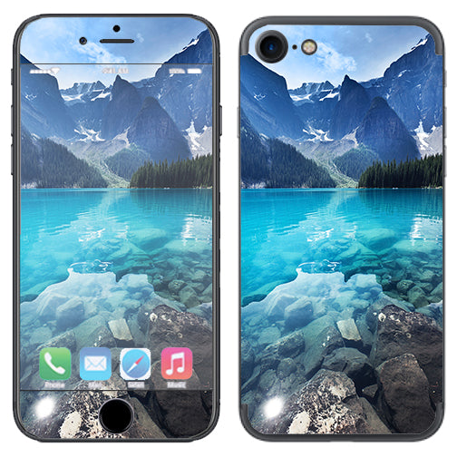  Mountain Lake, Clear Water Apple iPhone 7 or iPhone 8 Skin