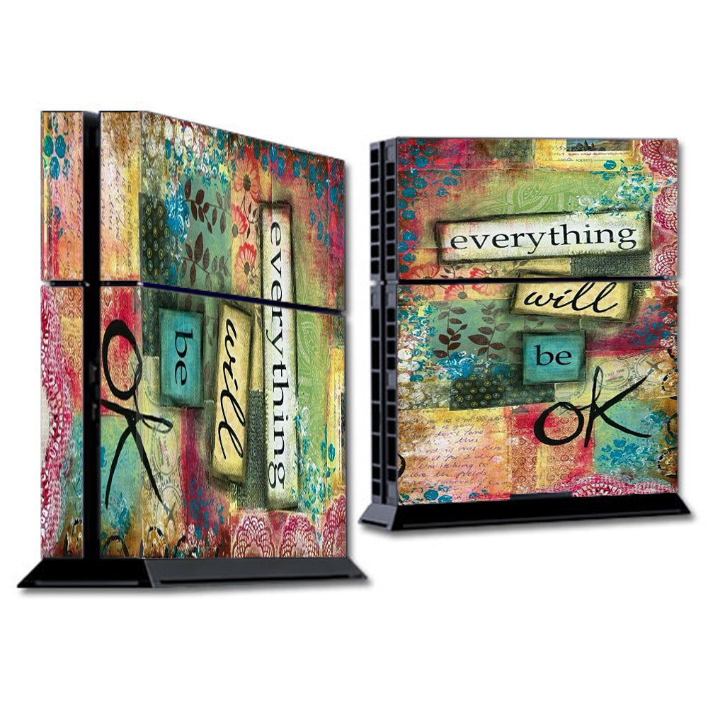  Everything Will Be Ok Sony Playstation PS4 Skin