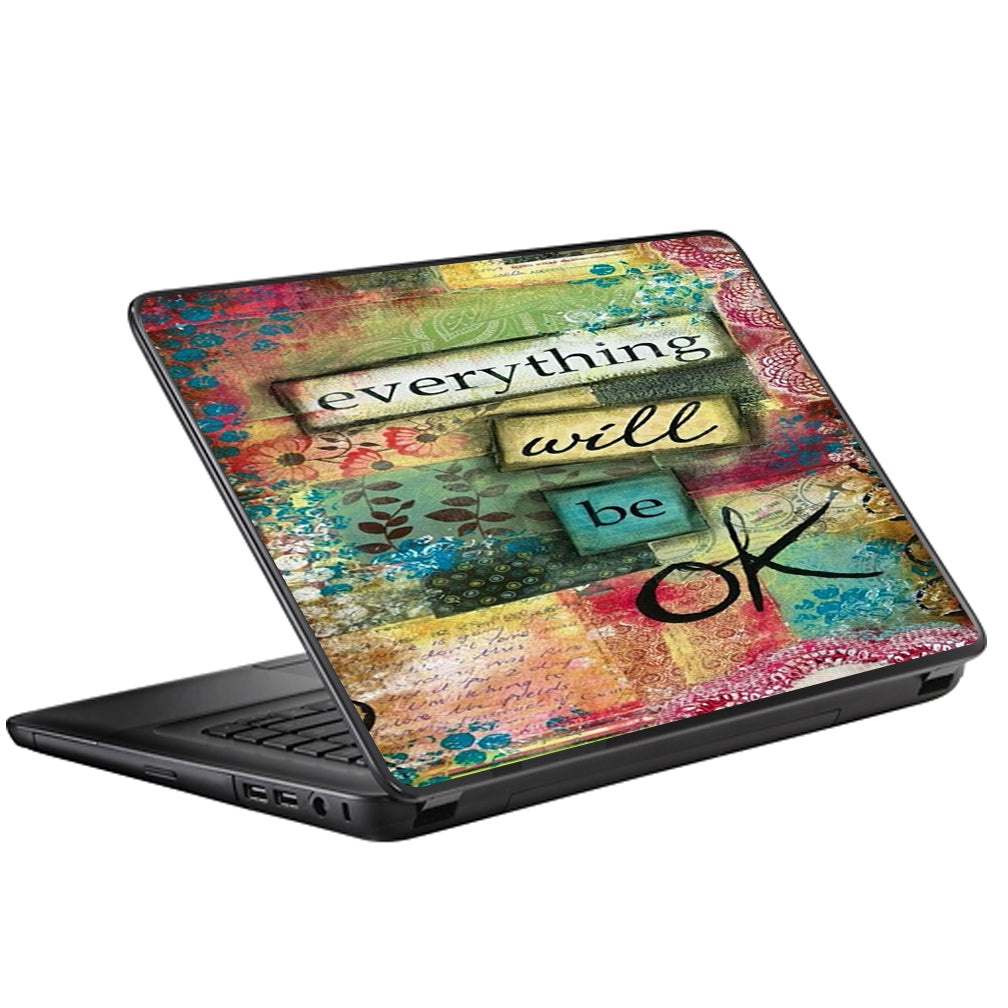  Everything Will Be Ok Universal 13 to 16 inch wide laptop Skin