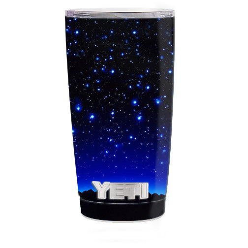  Stars Over Glowing Sky Yeti 20oz Rambler Tumbler Skin