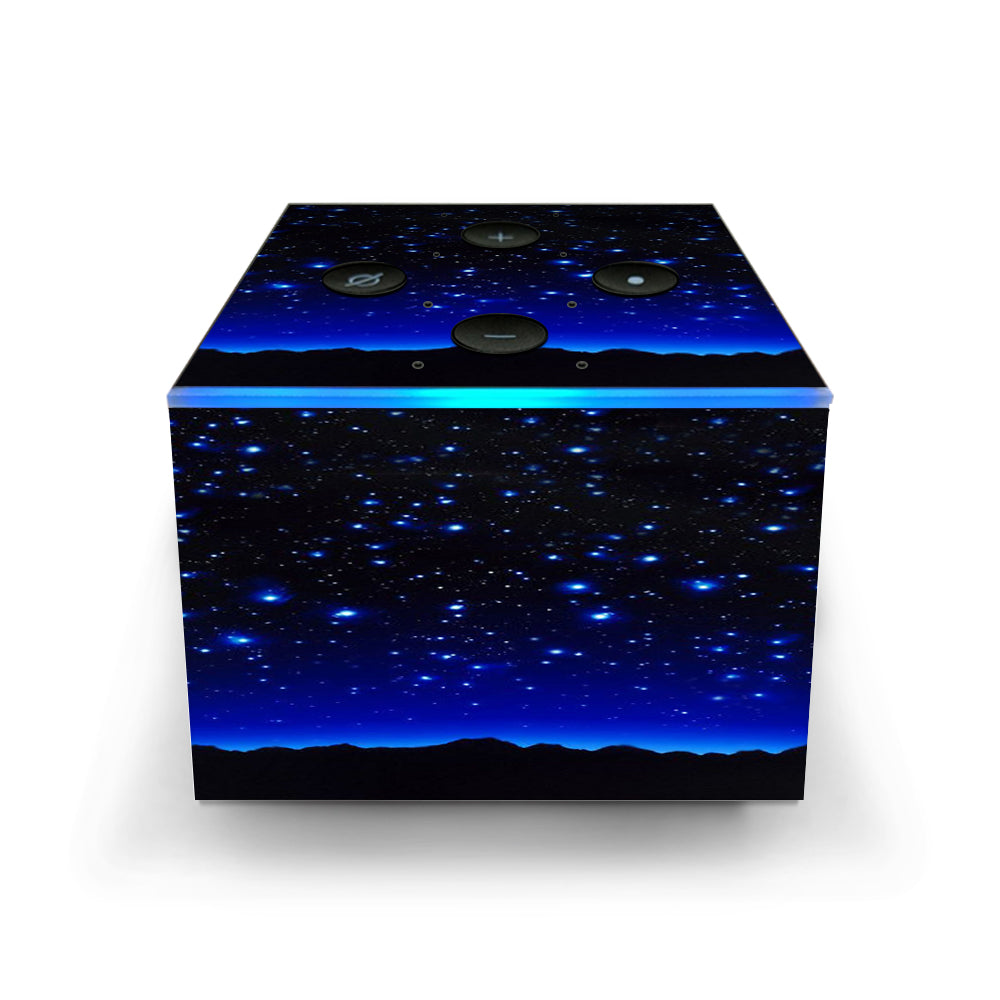  Stars Over Glowing Sky Amazon Fire TV Cube Skin