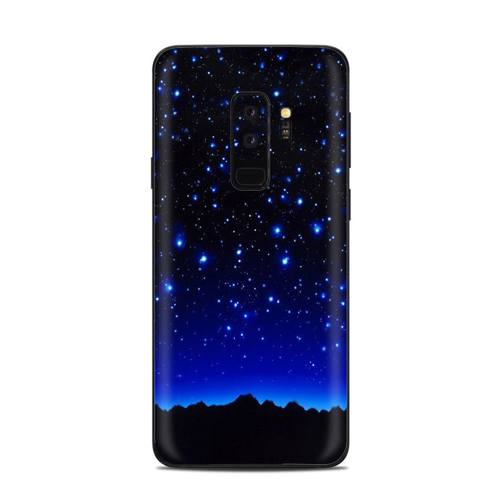  Stars Over Glowing Sky Samsung Galaxy S9 Plus Skin