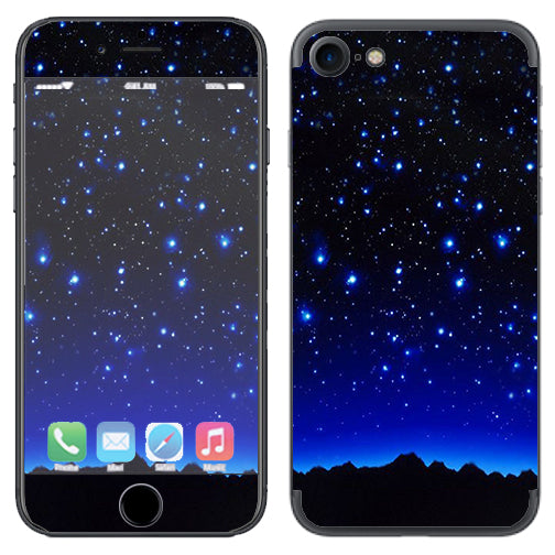  Stars Over Glowing Sky Apple iPhone 7 or iPhone 8 Skin