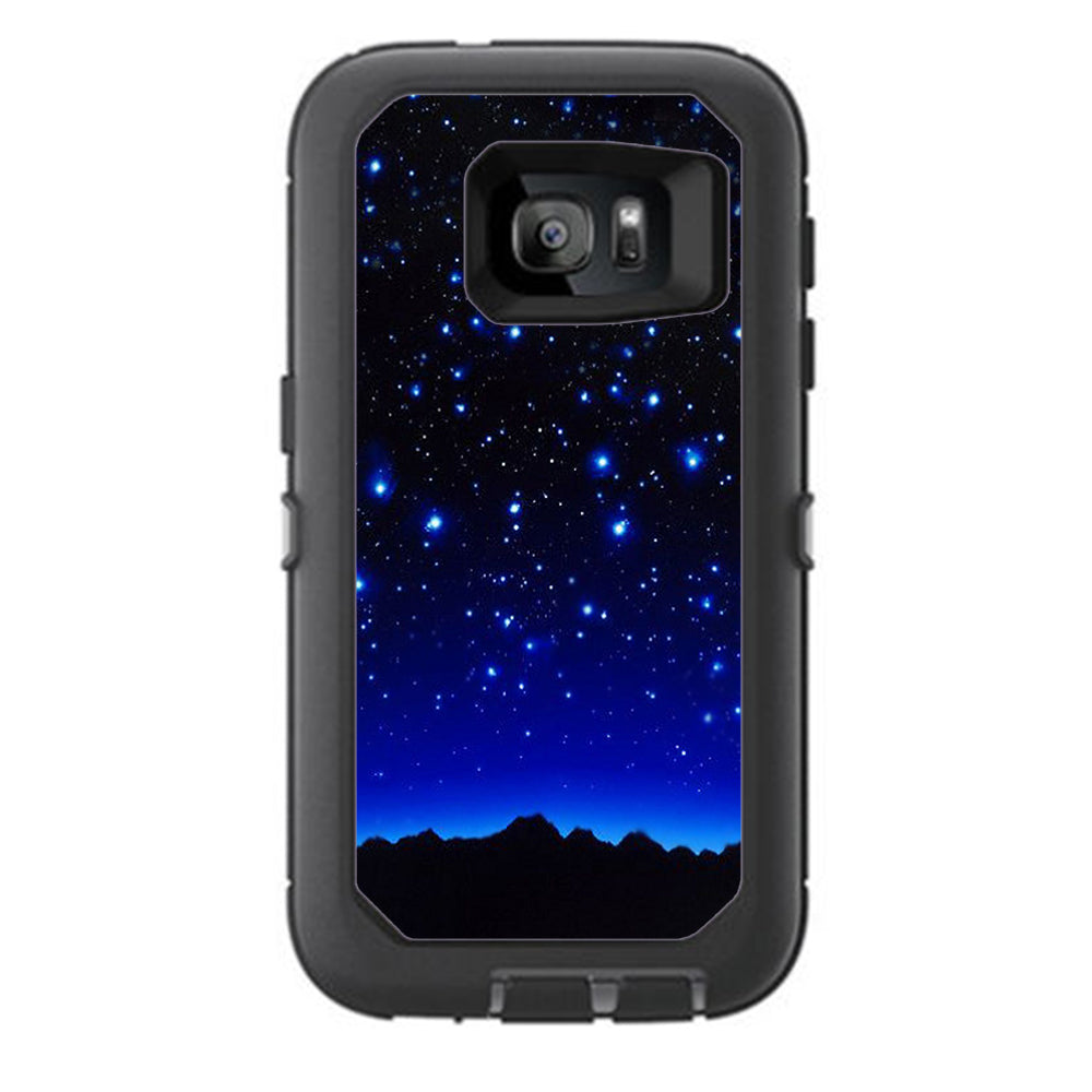  Stars Over Glowing Sky Otterbox Defender Samsung Galaxy S7 Skin