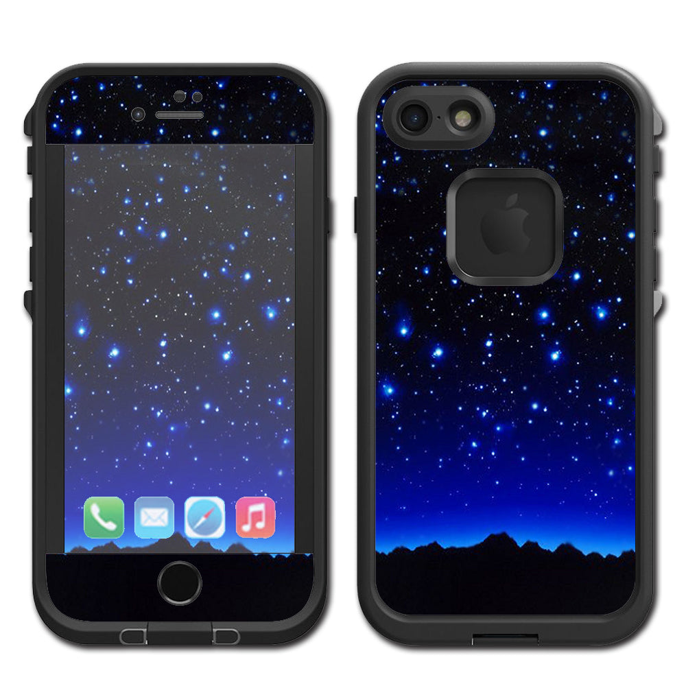  Stars Over Glowing Sky Lifeproof Fre iPhone 7 or iPhone 8 Skin