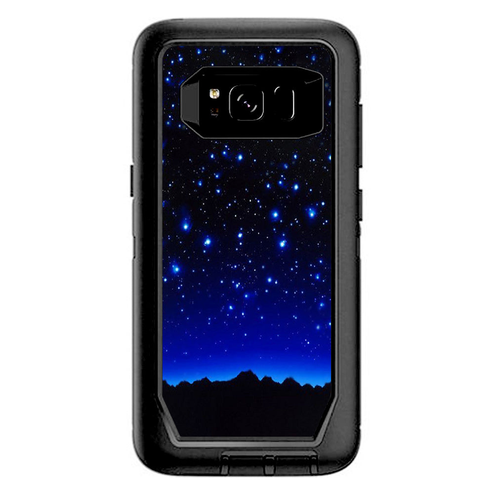  Stars Over Glowing Sky Otterbox Defender Samsung Galaxy S8 Skin