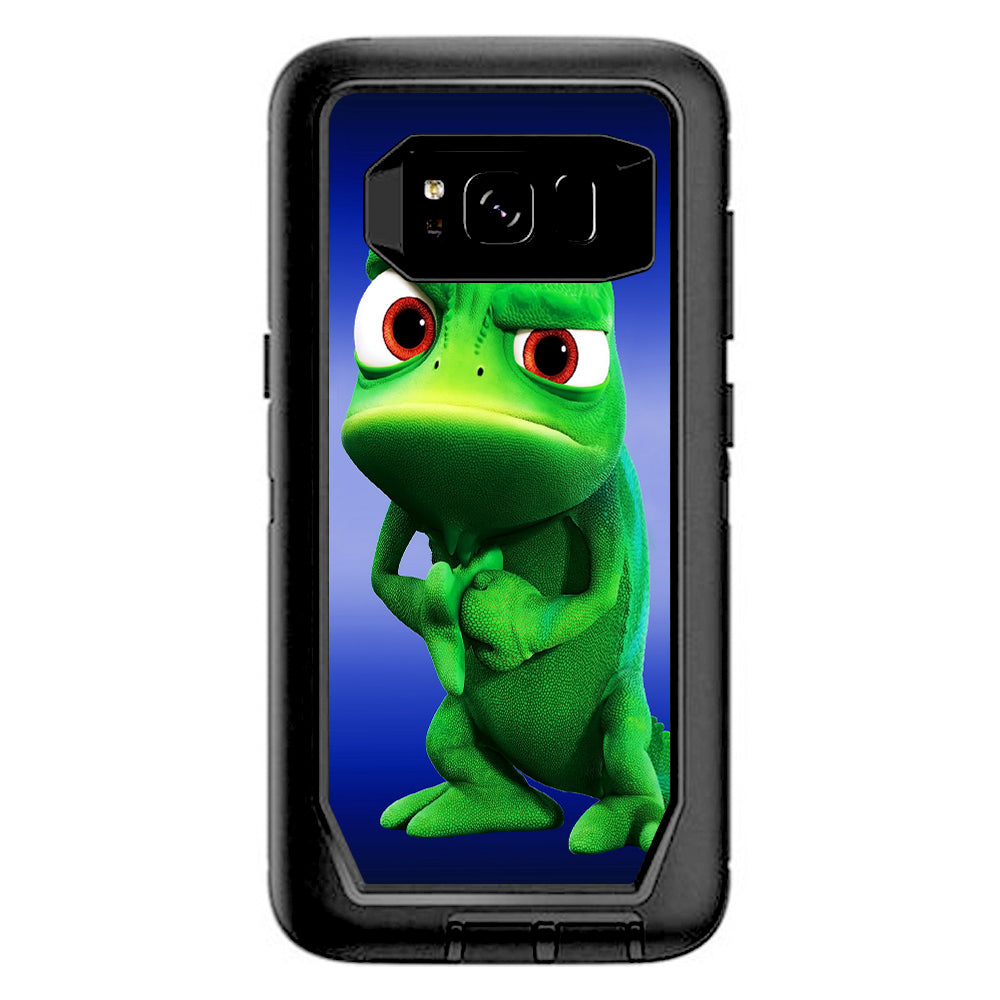  Green Dino, Dinosaur, Gecko,Lizard Otterbox Defender Samsung Galaxy S8 Skin